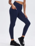 Navy Lululemon Leggings with Side pocket