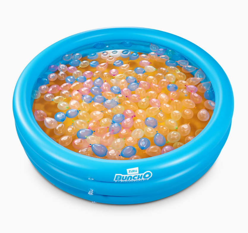 Bunch O Balloons™ Tropical Party Splash Pool – 100+ Self-Sealing Water Balloons