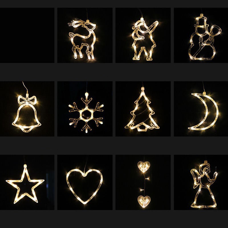 Collection of various shaped LED lights  