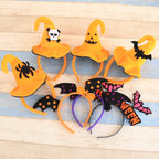 Set of Halloween-themed headbands 