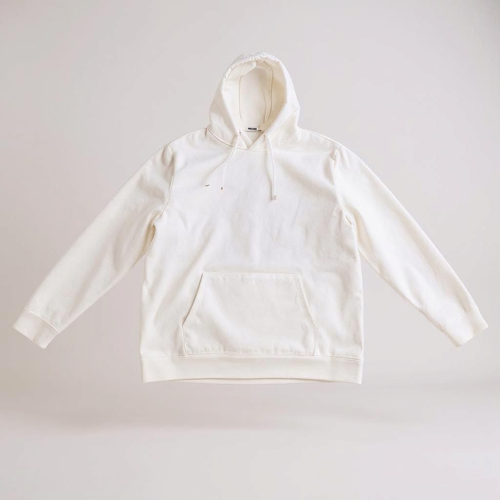Men’s White Coofandy Pullover Hoodie – XXL New Arrival